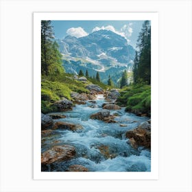 Swiss Alps 2 Art Print