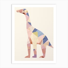 Nursery Dinosaur Art Lesothosaurus 2 Art Print