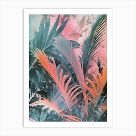 Tropical Foliage Art Print