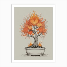 Bonsai Tree 4 Art Print