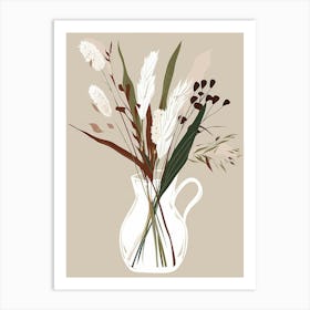 Flowers In A Vase 94 Art Print