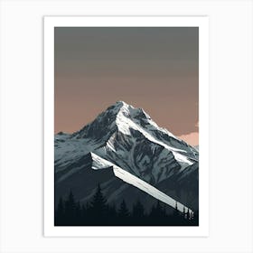 Mountain Landscape Art Print