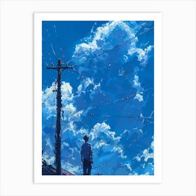 Sky And Clouds Art Print