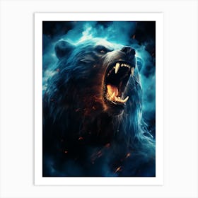 Grizzly Bear Art Print