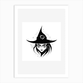 Witches Hat Art Print