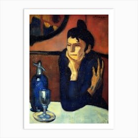 Pablo Picasso Woman At A Table 1 Art Print