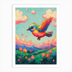 Bird In Flight 2 Art Print