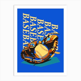 Baseball Kit Art Print