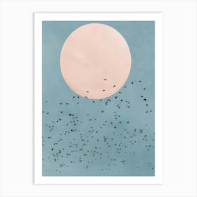 Birds In The Sky Art Print