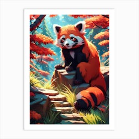 Red Panda Art Print