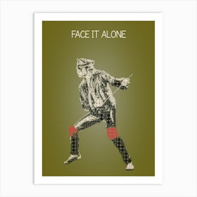 Face It Alone Freddie Mercury Queen 1 Art Print