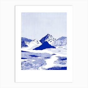 Blue Mountains Art Print