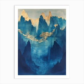 Chinese Mountains 52 Art Print