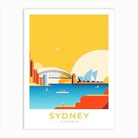 Australia Sydney Travel 2 Art Print