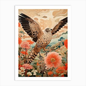 Osprey 4 Detailed Bird Painting Art Print