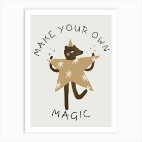 Make Your Own Magic Kids and Nursery Art Print