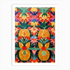 Pineapples Art Print