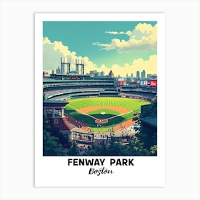 Fenway Park Boston Art Print