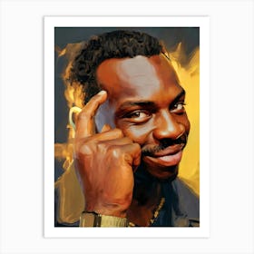 Roll Safe: Thinking Black Guy Meme Art Art Print