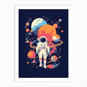 Lunar Roamer: Astronaut's Adventure Art Print