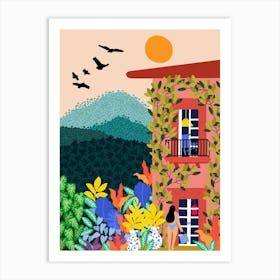 Summer House Art Print