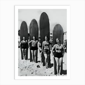 Surfboards Art Print