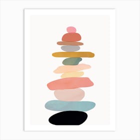 Balancing Stones 22 Art Print