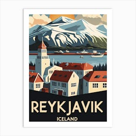 Reykjavik Iceland Art Print