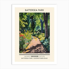 Battersea Park London Parks Garden 3 Art Print