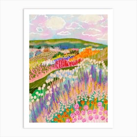 Colorado Colorful Scenery Art Print