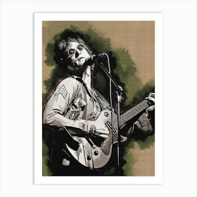 Smudge John Lennon Art Print