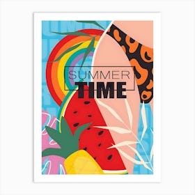 Summer Time 1 Art Print