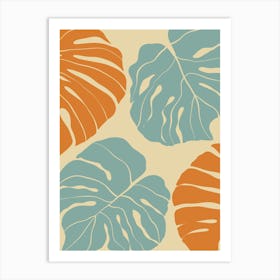 Tropical Leaves 25 Art Print