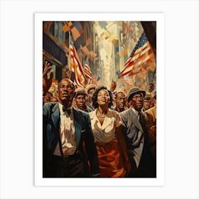 'Americans' Art Print