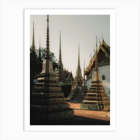 Thailand Temples Art Print