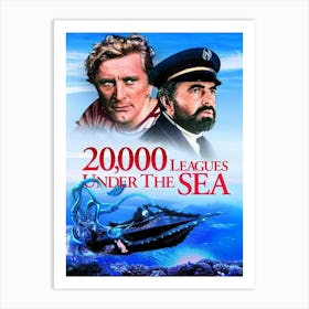 20,000 Leagues Under The Sea (1954) Art Print