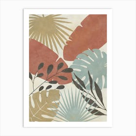 Tropical Leaves 6 Art Print