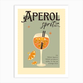 Aperol Spritz 1 Art Print
