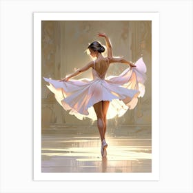 Ballerina 12 Art Print