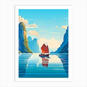 Ha Long Bay Viet Nam (2) Art Print