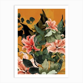Tropical Leaves 13 Art Print