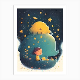 Starry Night Children's 1 Art Print