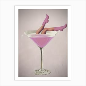 Pink Martini Art Print