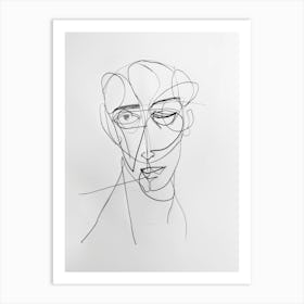 Portrait Of A Woman 531 Art Print