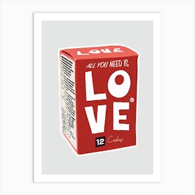 All You Need Is (Oxo) Love Art Print