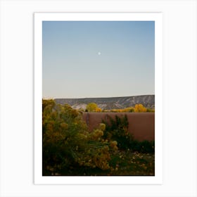New Mexico Moon II on Film Art Print