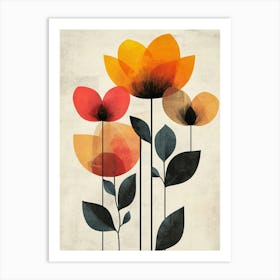 Flowers Ii 2 Art Print