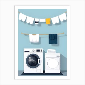 Laundry Room Art Art Print