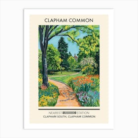 Clapham Common London Parks Garden 2 Art Print
