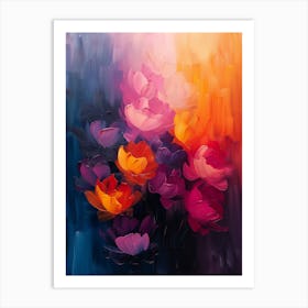 Flowers In The Sun Art Print